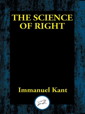 cover image of The Science of Right